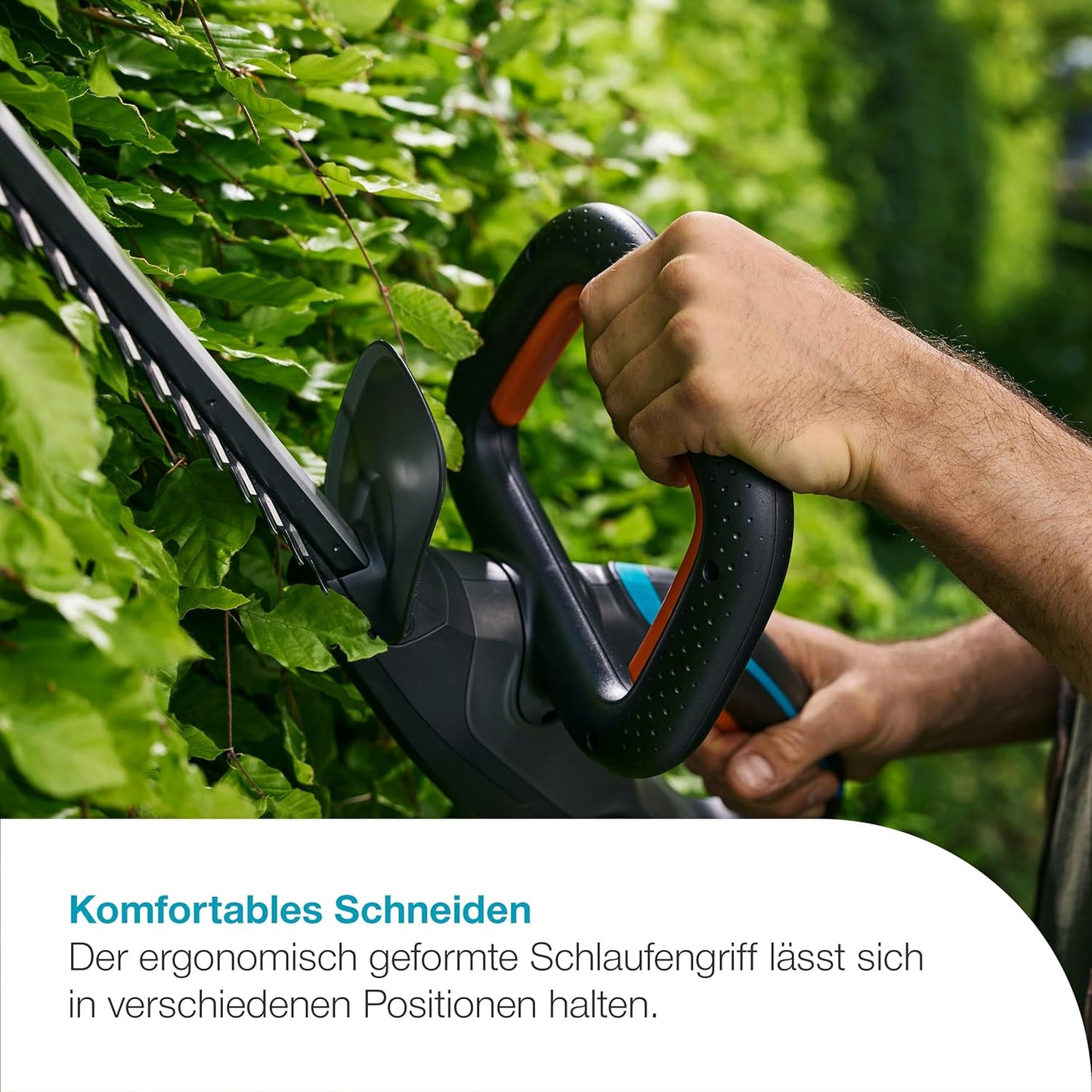 Akku-Heckenschere EasyCut, mit Akku