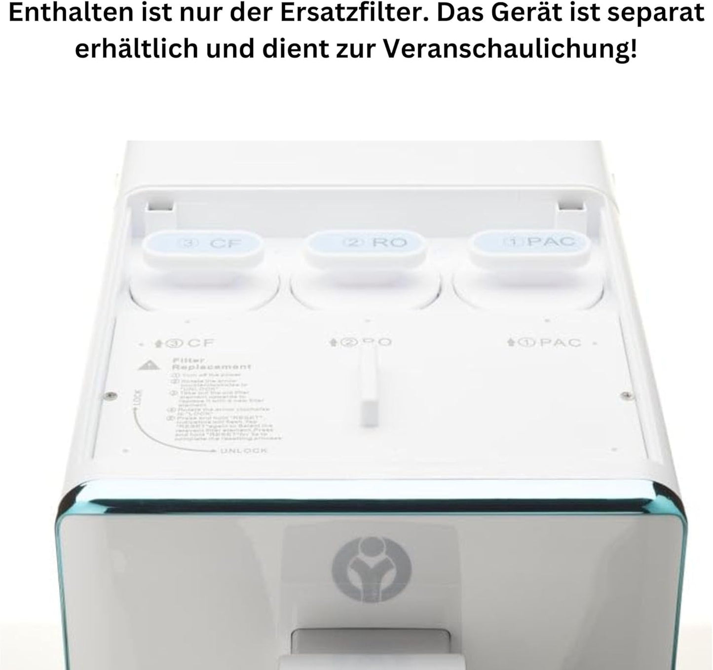 Ersatzfilter für Auftisch-Umkehrosmoseanlage, CF Ersatzfilter