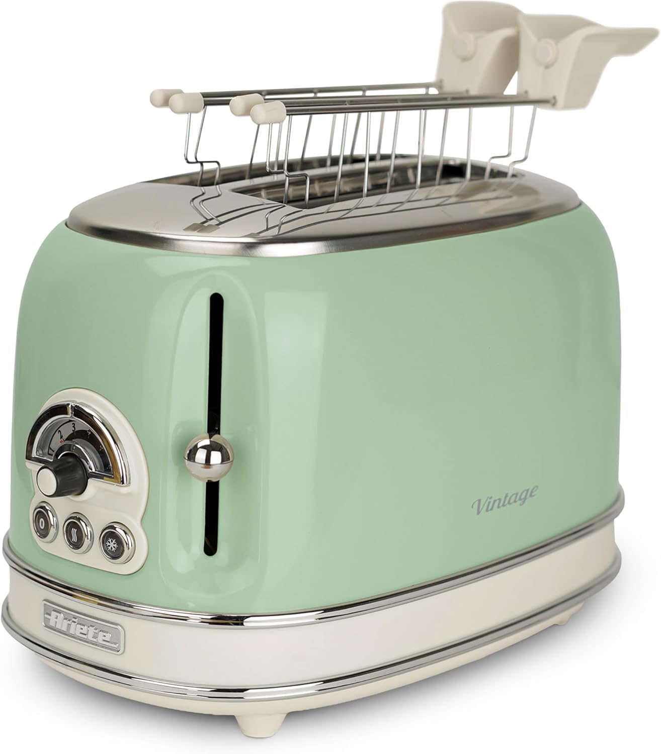 Vintage Langschlitztoaster, Grün