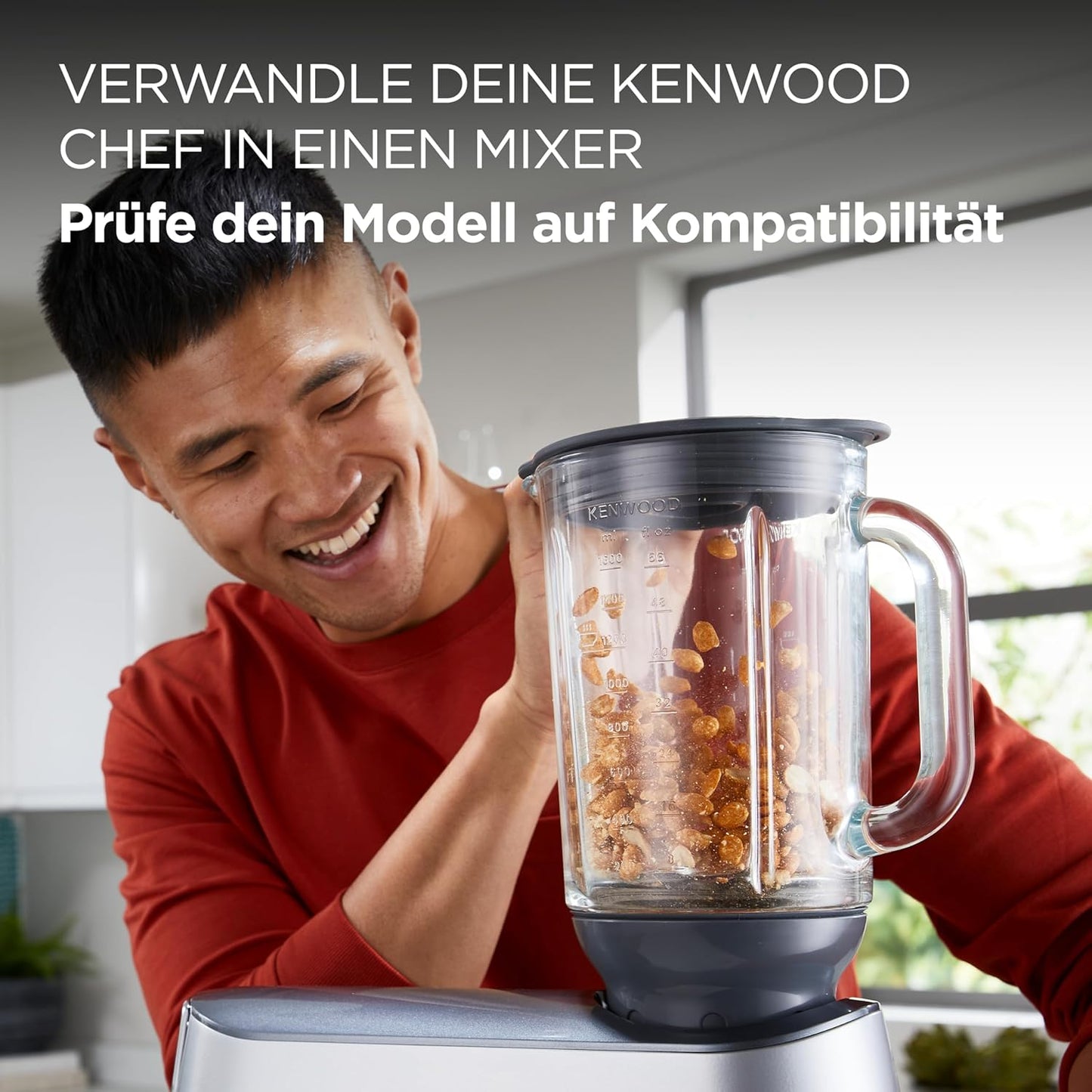 ThermoResist Glas-Mixaufsatz KAH359GL für Küchenmaschinen