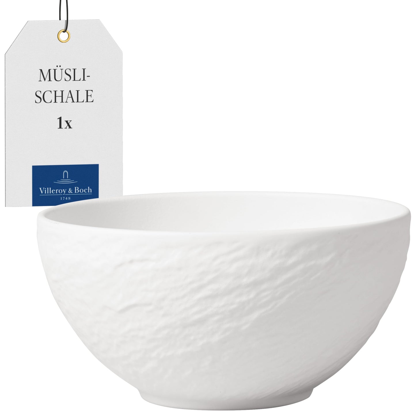 Müslischale, Weiss 14 cm Single