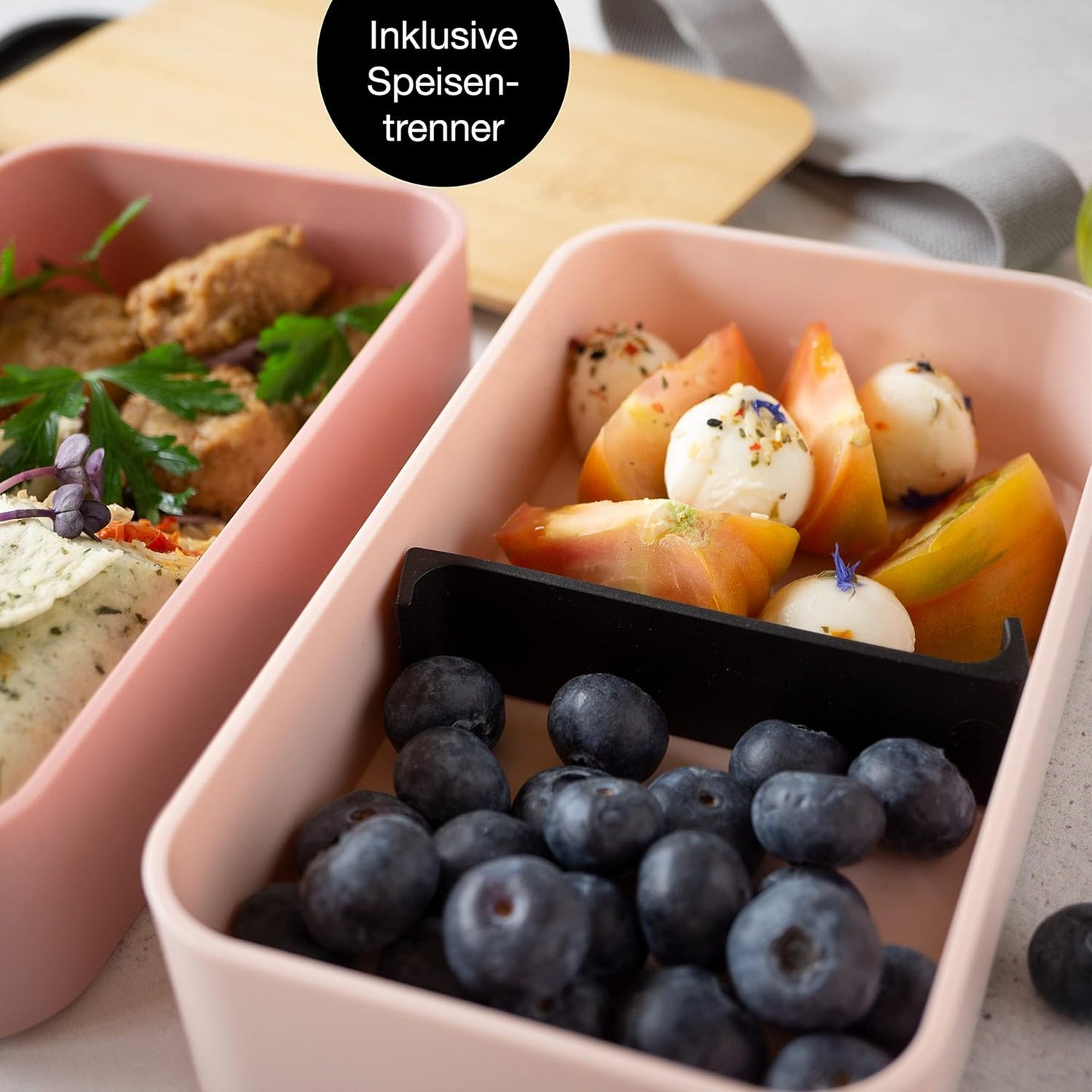 Bento Box Set, 2er Pack Pink