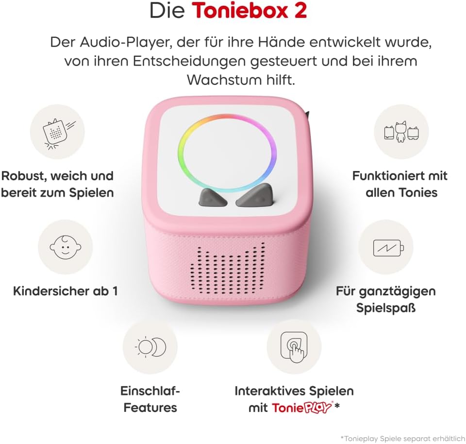Toniebox 2 Audio-Bundle mit Lalalinos Scout, +1 Lalalinos Scout