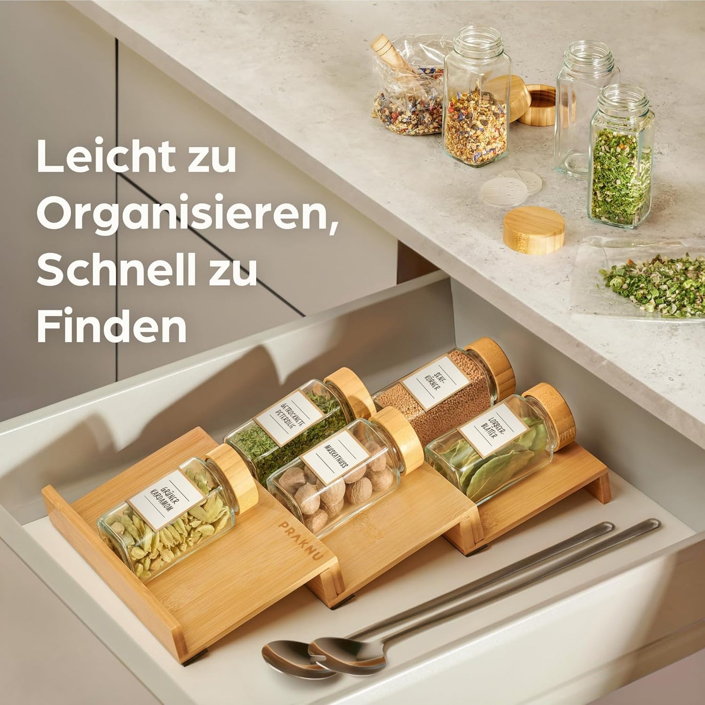 Gewürzgläser-Set (24 Stück), 24er Set