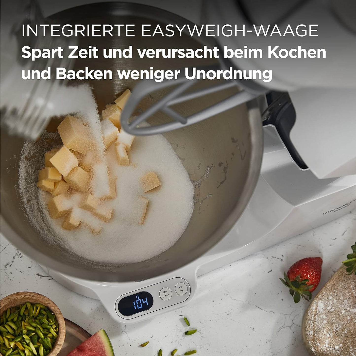 Titanium Chef Baker Küchenmaschine, 1 Schüssel