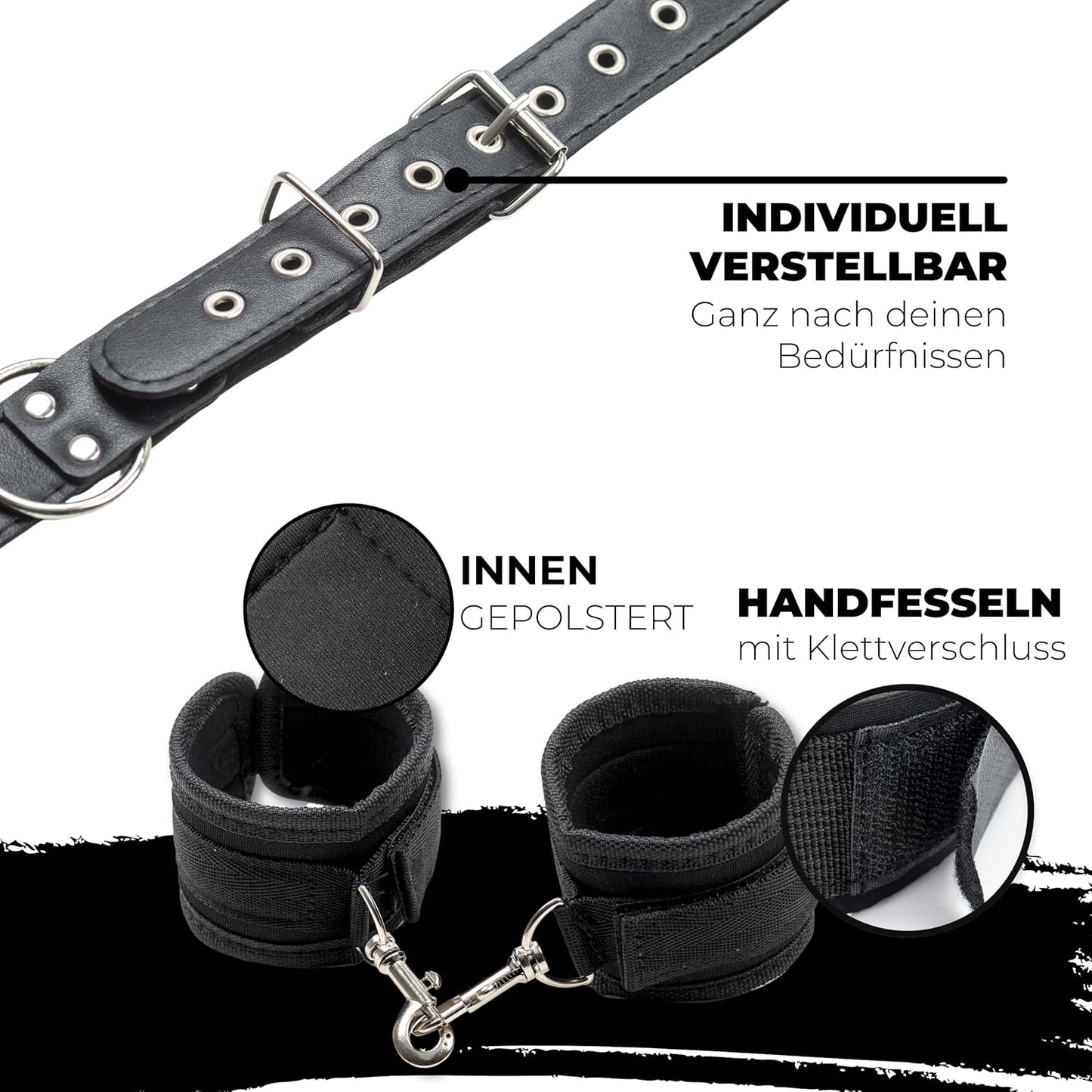 Bondage & Fessel Set für Paare