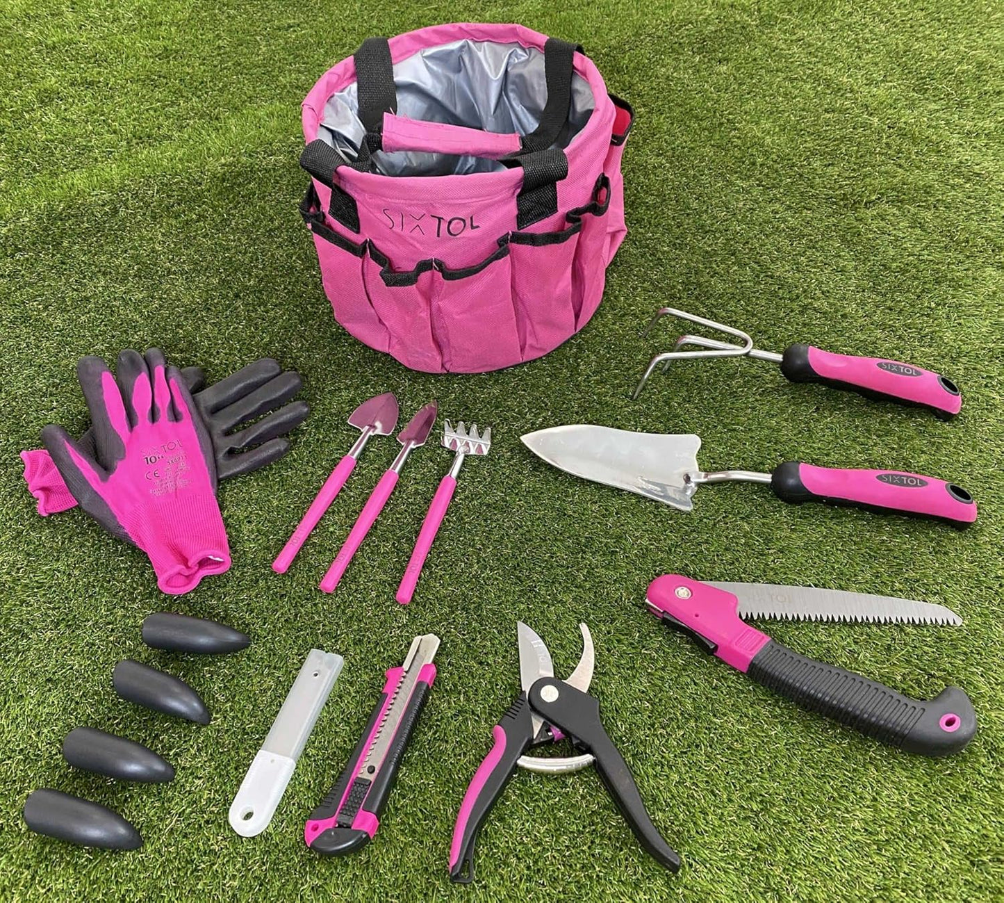10-teiliges Gartenhandwerkzeug-Set, 10 Stk.