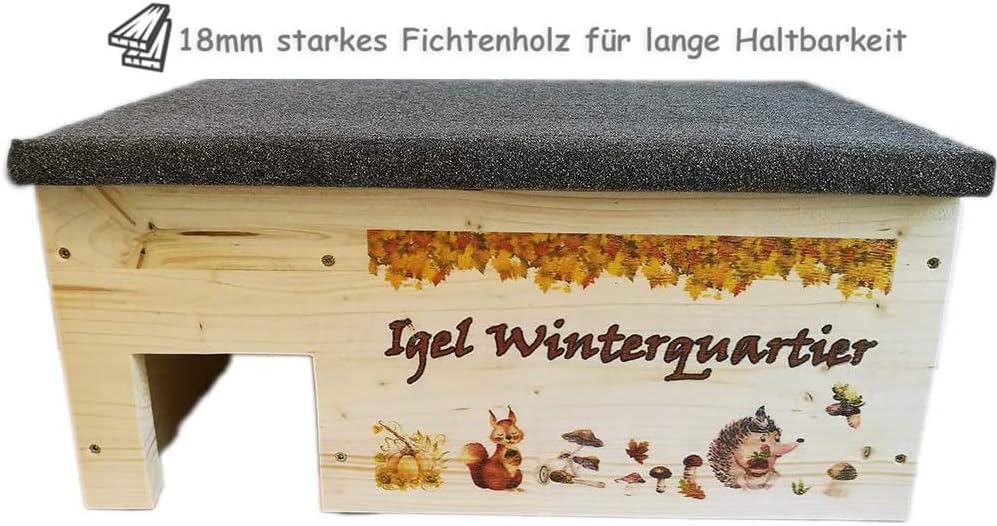 Igelhaus mit Labyrintheingang