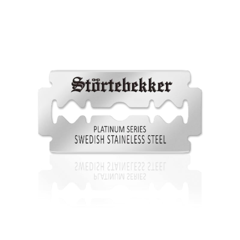 Rasier-Starter-Set mit Rasierhobel, Etui & Rasierklingen