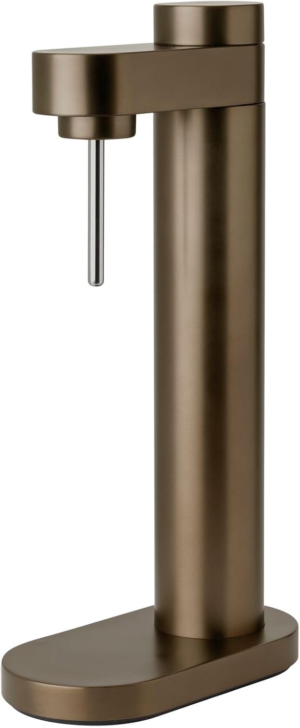 Brus Carbonator Premium Wassersprudler, Dunkelbraun-metallic