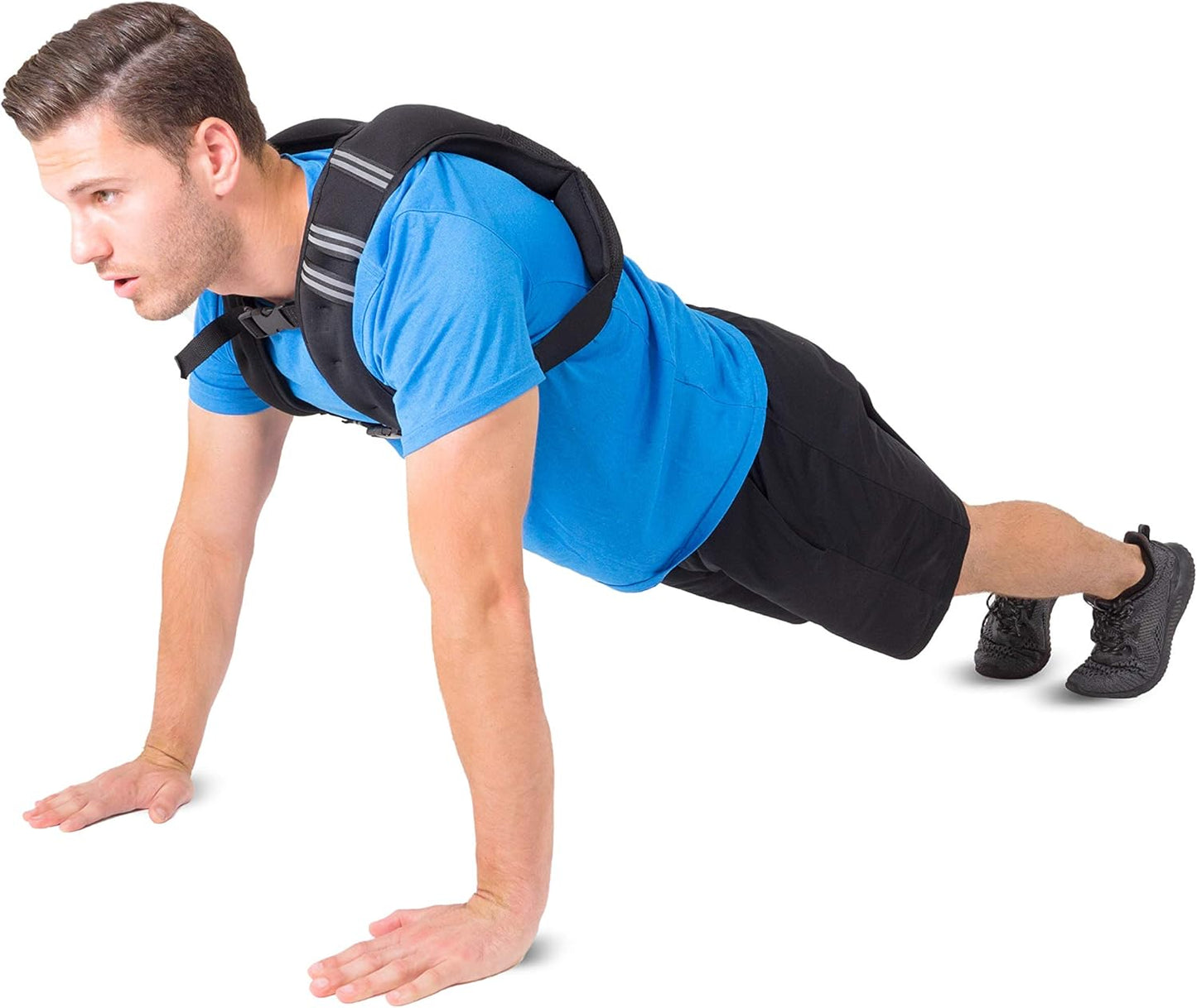 Trainingsweste, Schwarz, 5,4 kg