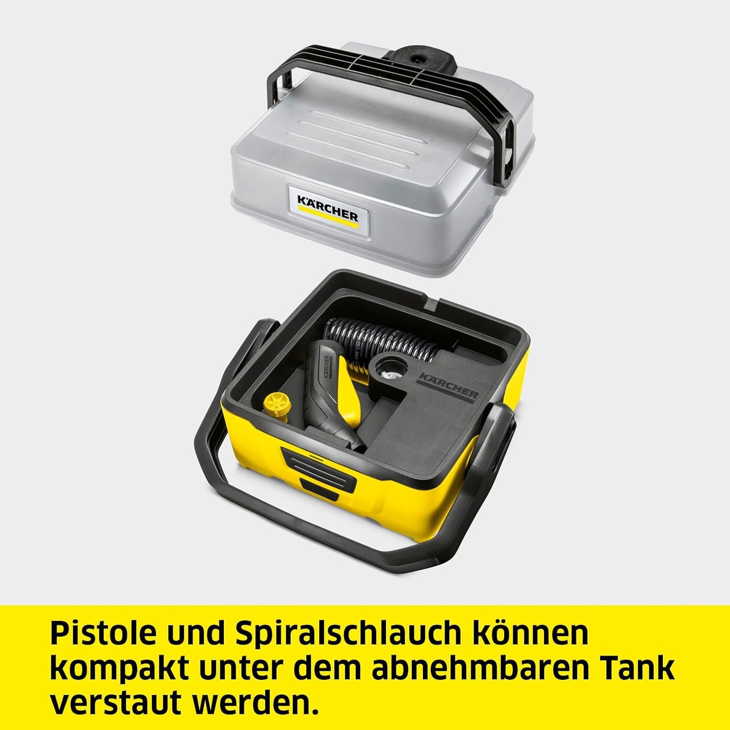 Druckreiniger OC 3, 4 Liter ohne Sonderzubehör