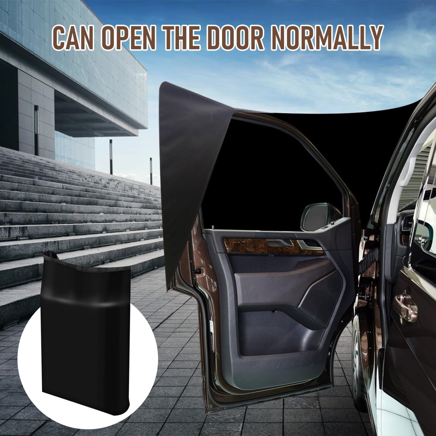 Windschutzscheibenabdeckung für VW T6, Schwarz für VW T6