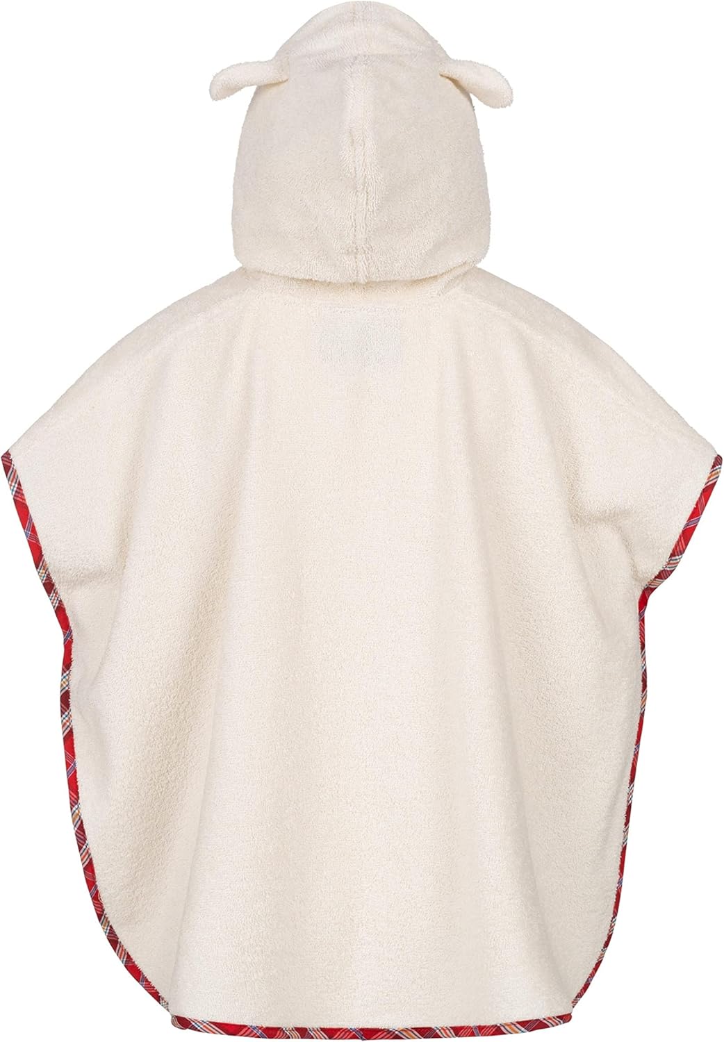 Badeponcho mit Kapuze, 1-3 Jahre Schaf-Beige