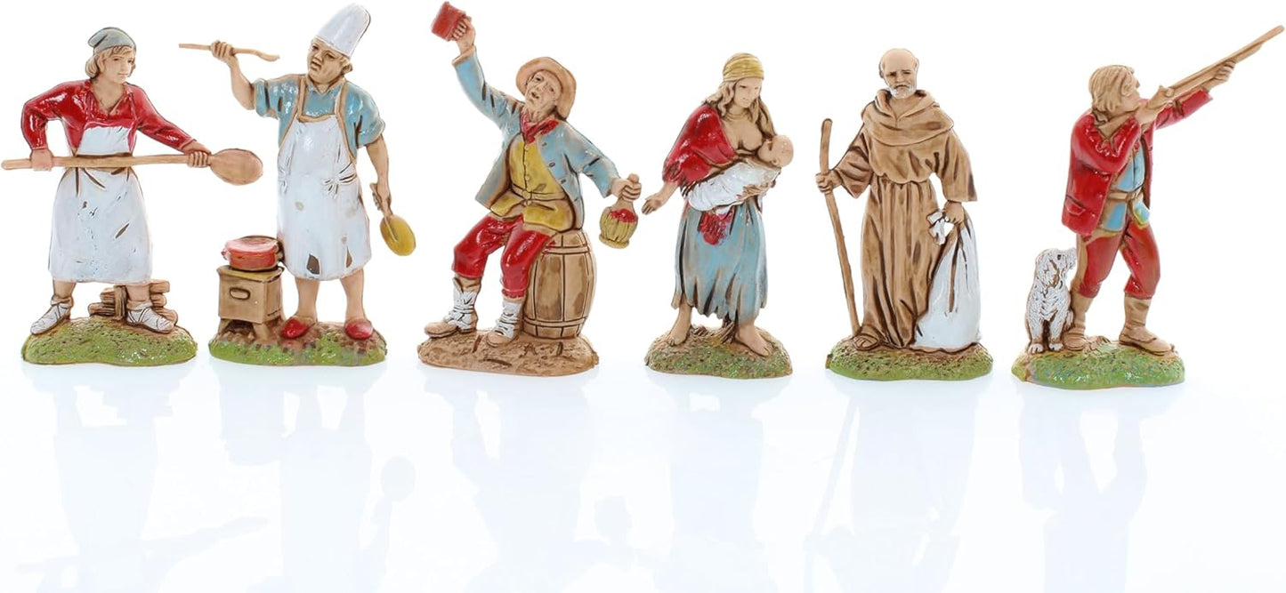 Neapolitanische Krippenfiguren-Set