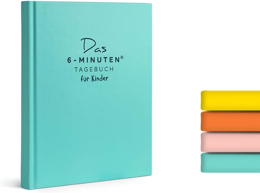 Das 6-Minuten Tagebuch für Kinder, Arizona Türkis