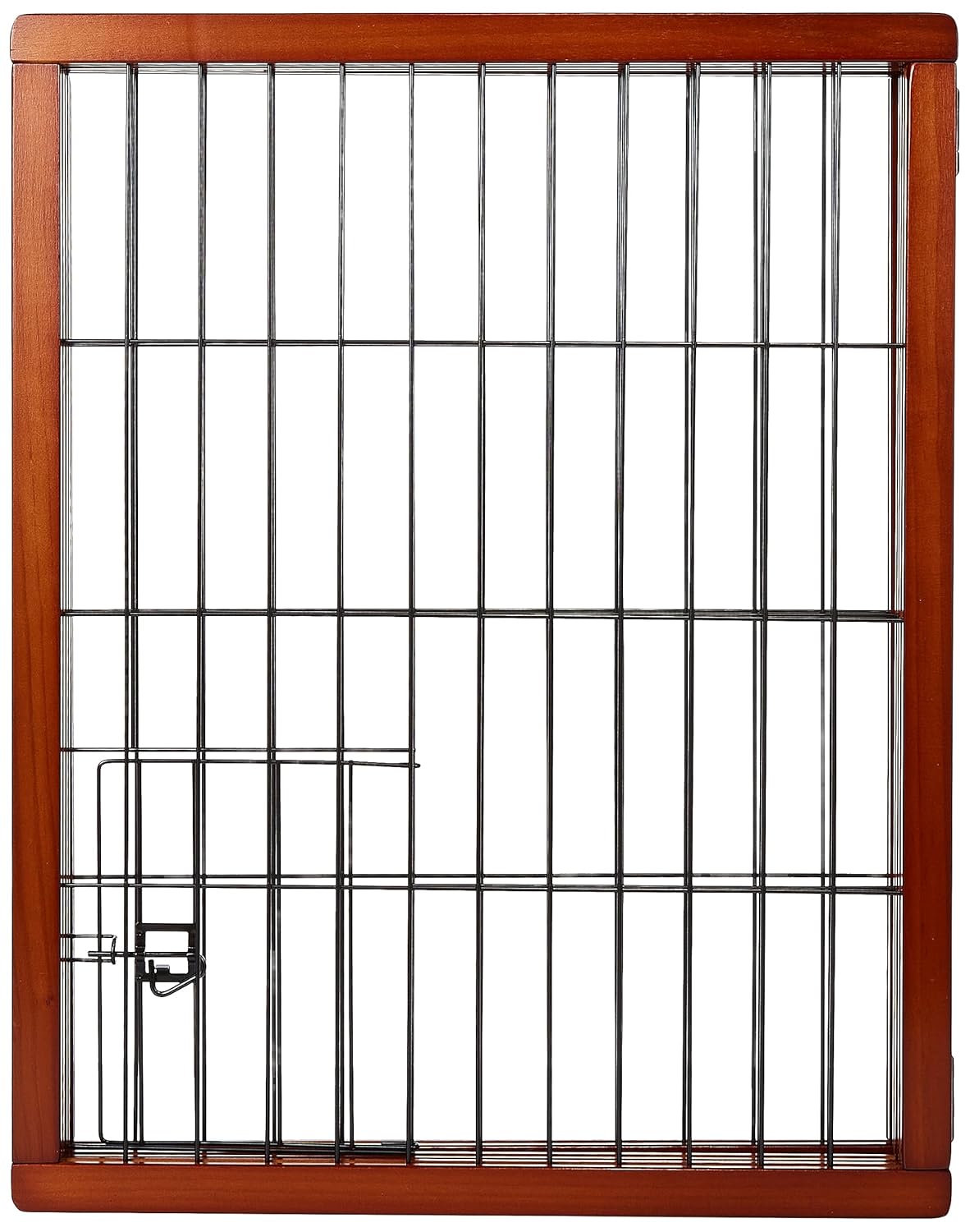 Freistehendes Haustiergitter mit kleiner Haustiertür, 22"-62"W x 28"H