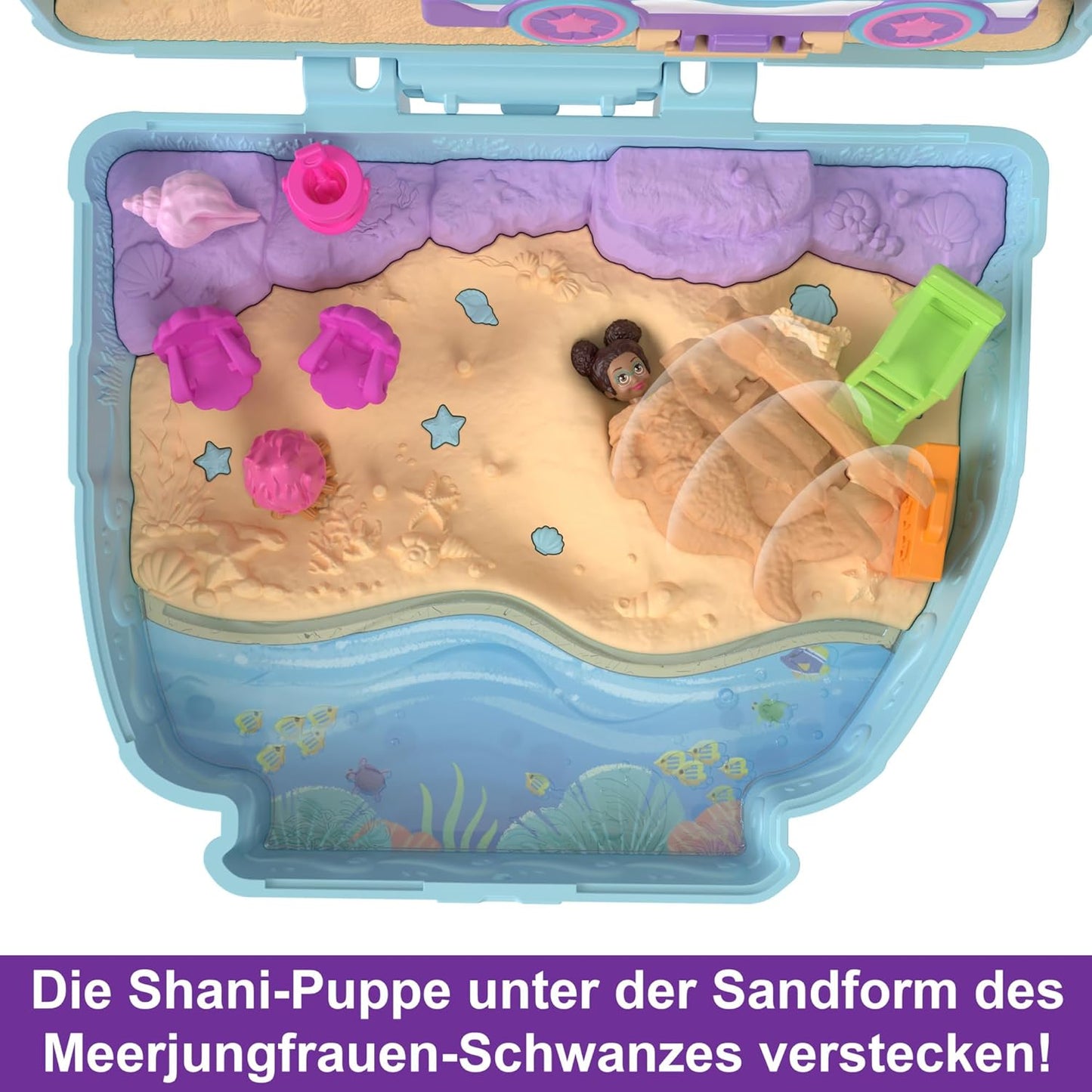Urlaub am Hundestrand Spielset mit Puppen und Zubehör, Urlaub Am Hundestrand Schatulle