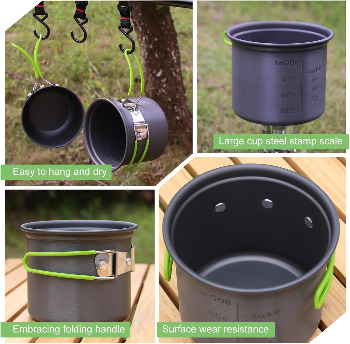 Camping Kochgeschirr-Set