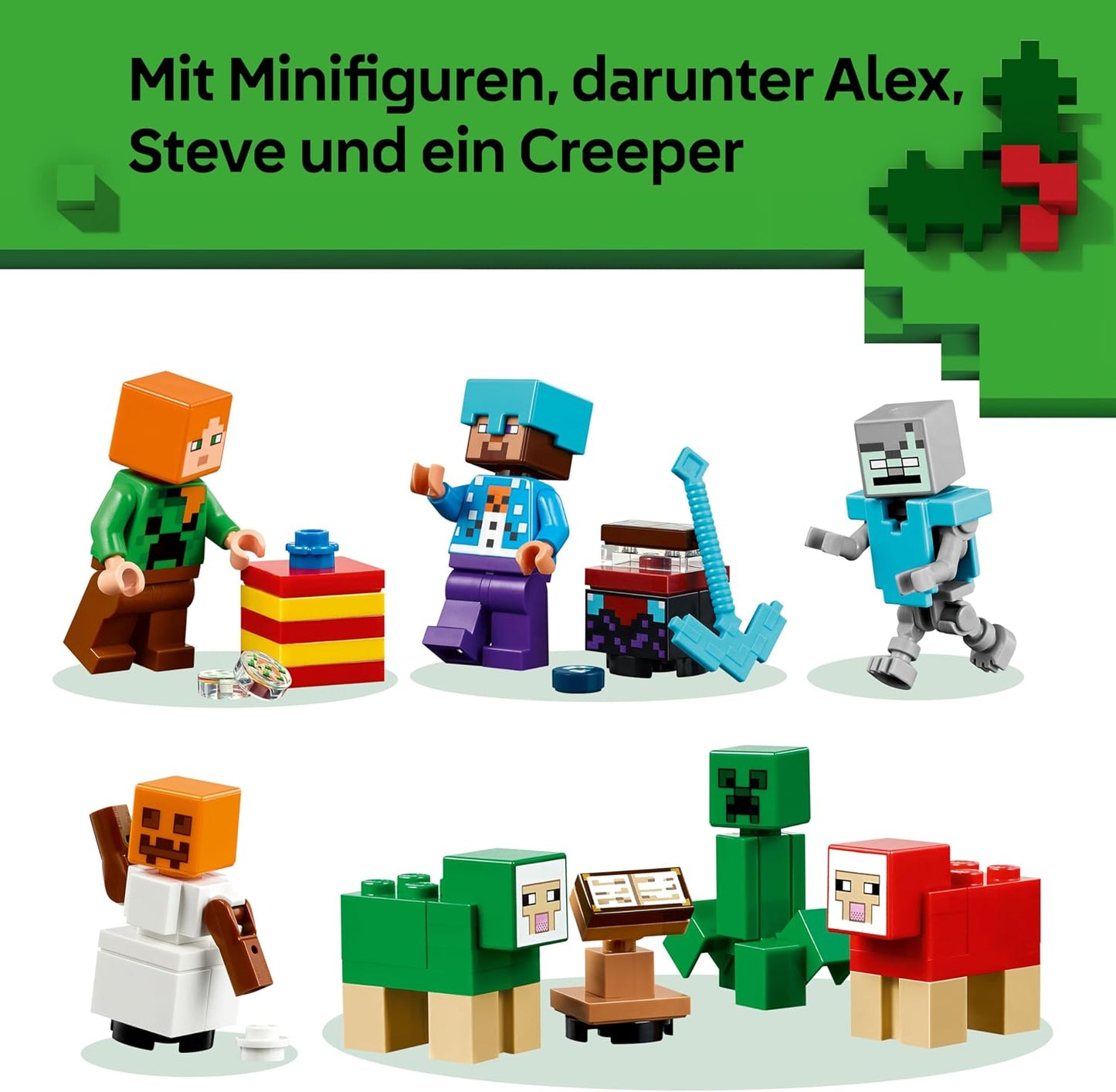 Minecraft Adventskalender, LEGO Minecraft Advent Calendar 21280