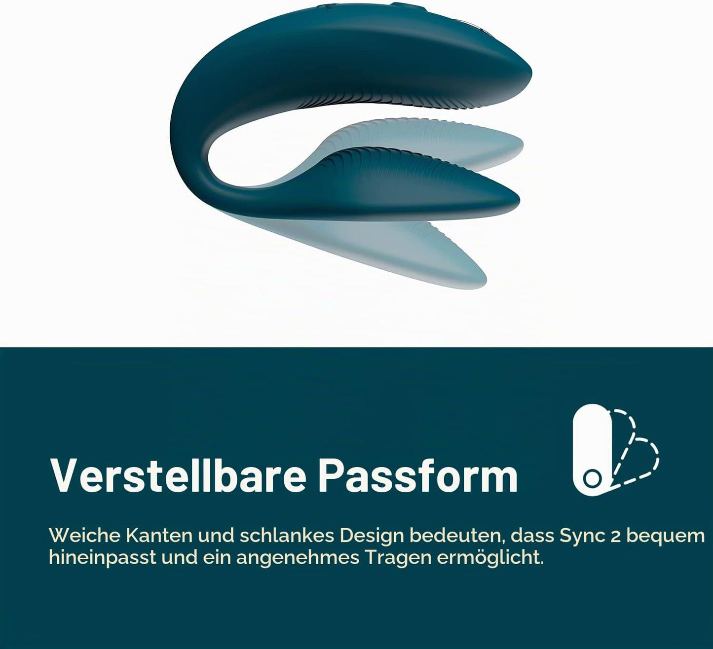 Sync 2 Paarvibrator mit App-Steuerung, Grün
