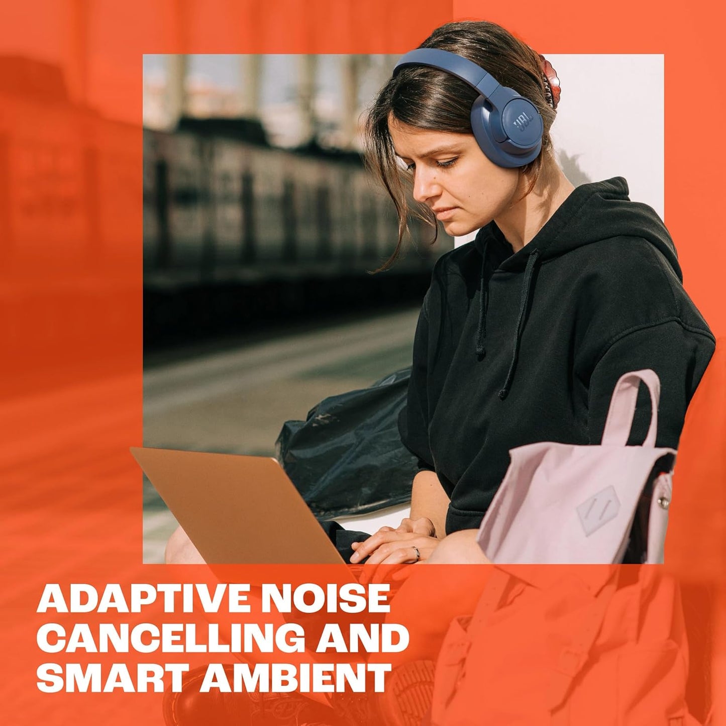 Tune 770 NC Over-Ear-Kopfhörer mit Noise-Cancelling, Schwarz