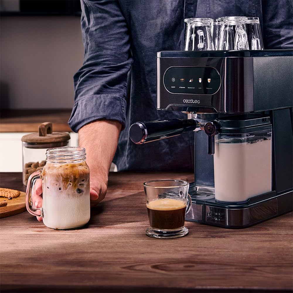 Espressomaschine Espresso 20 ColdBrew Latte + mit Farb-Touchscreen