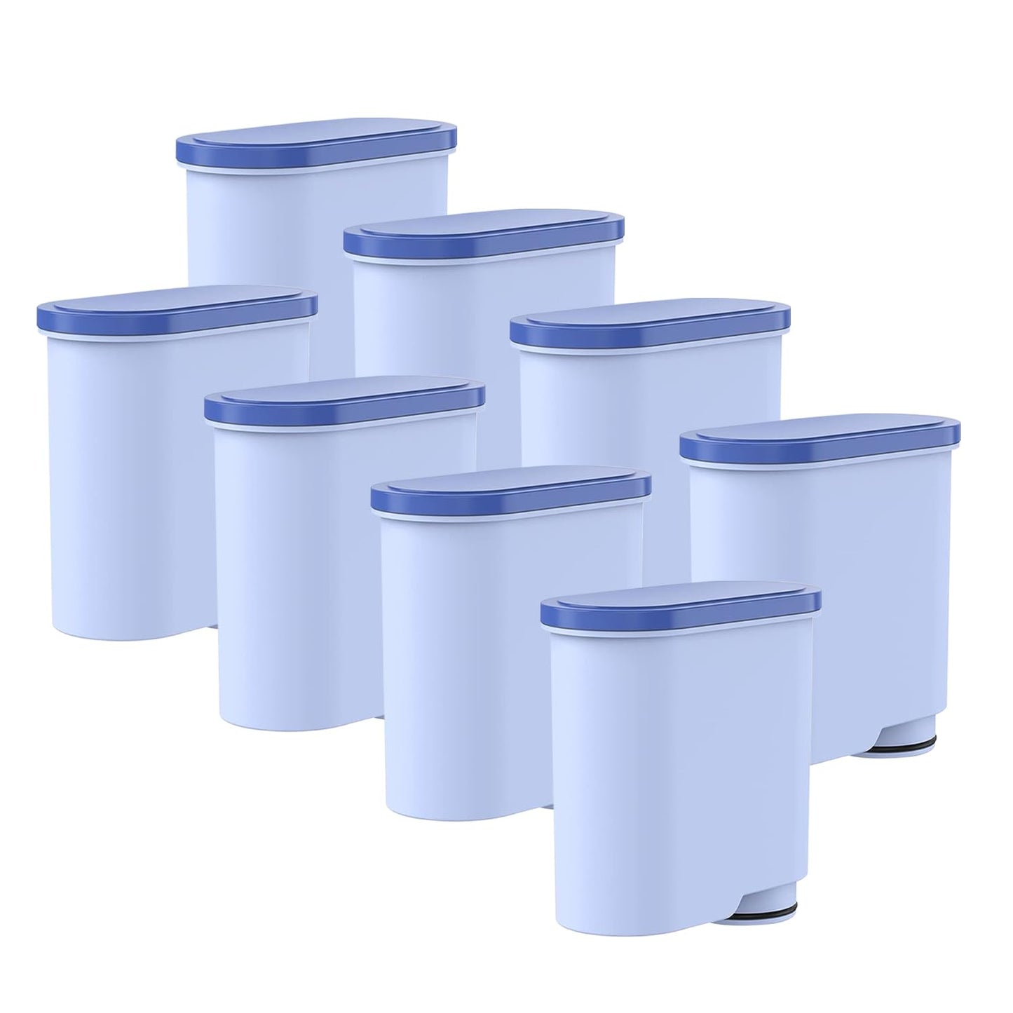 8 x Ersatzwasserfilter für Philips und Saeco Kaffeemaschinen, 8