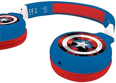Marvel Avengers 2-in-1-Audio-Kopfhörer mit Bluetooth, The Avengers