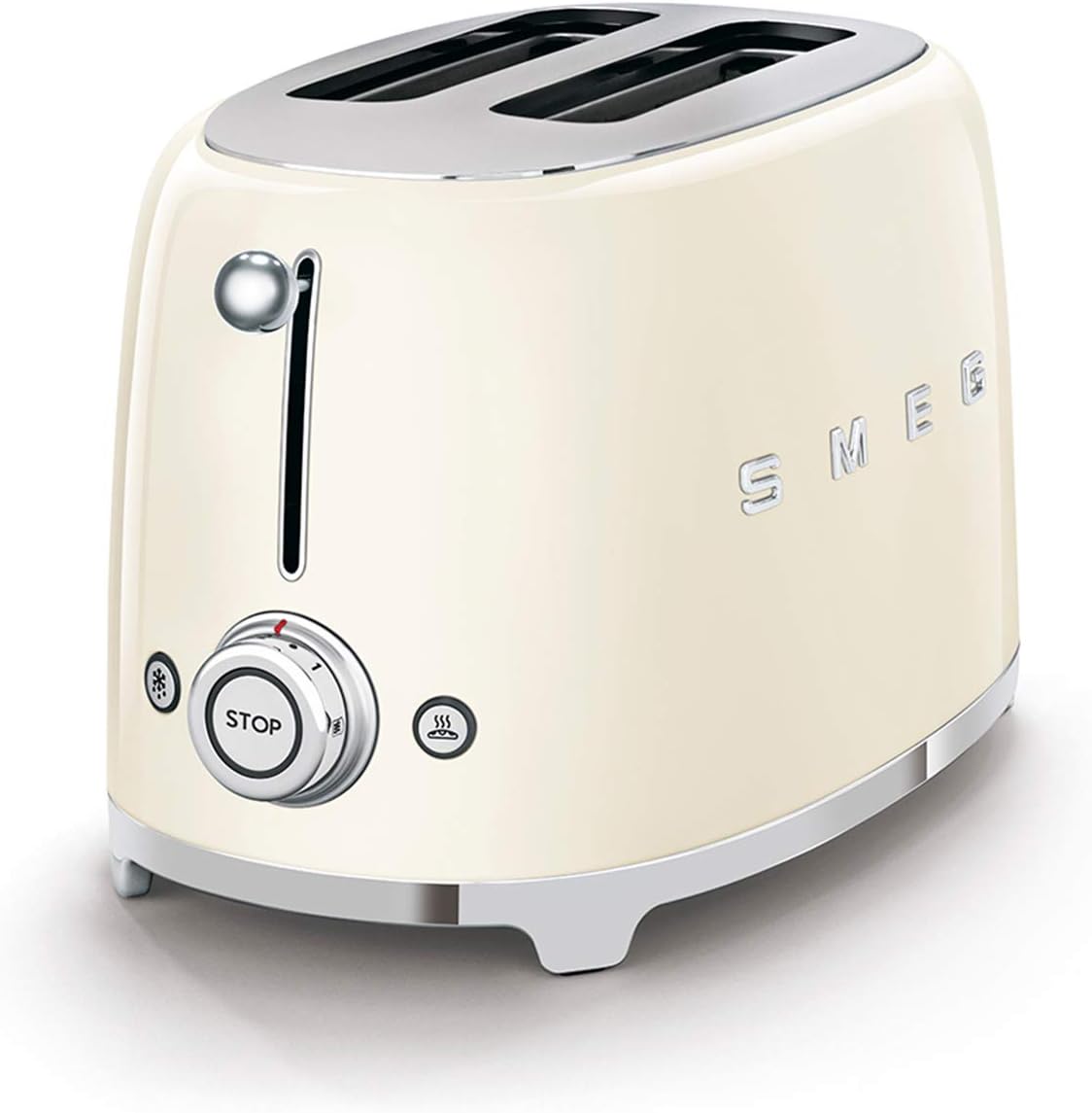 Toaster mit 2 Schlitzen, Creme