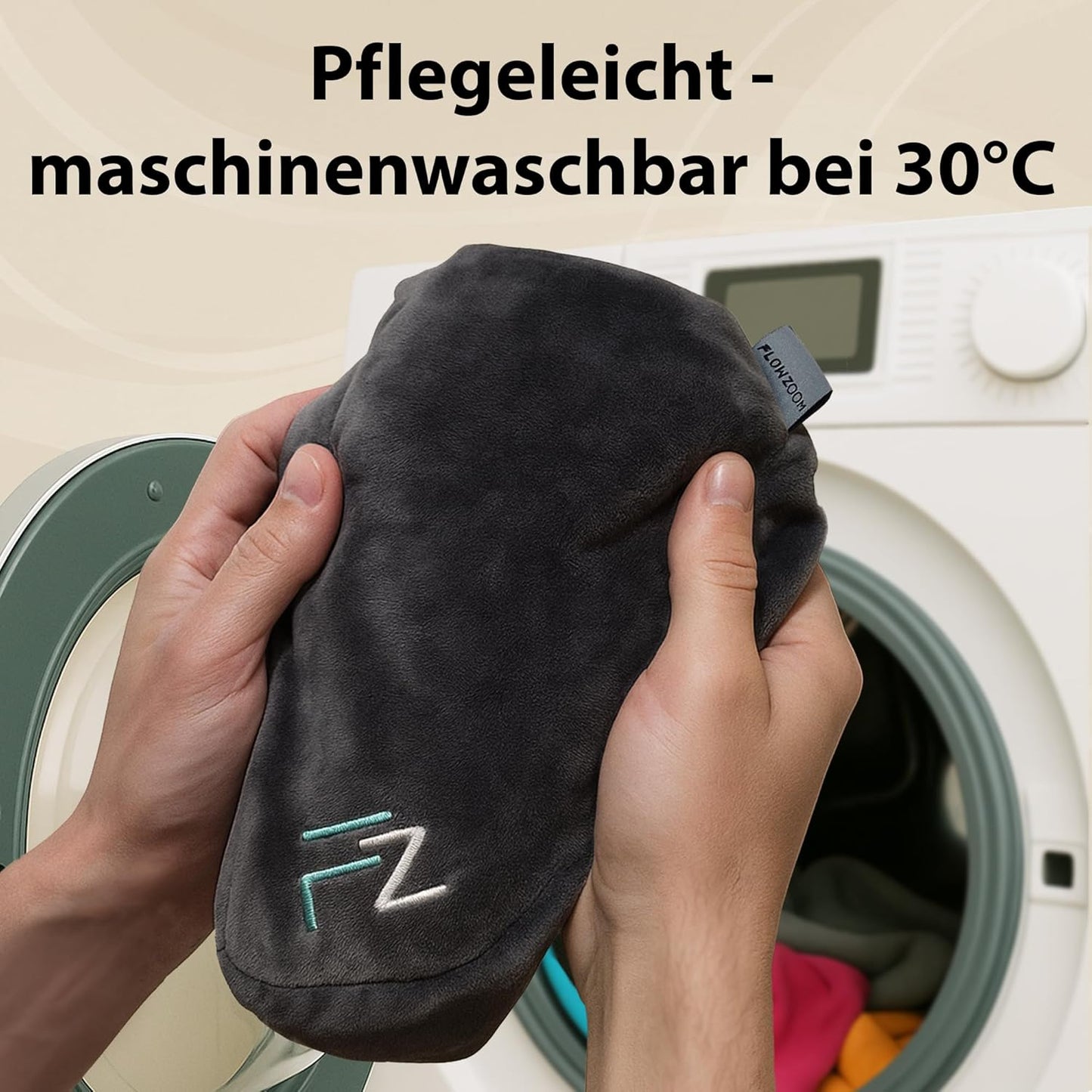 Air Pillow, 2) Schwarz - Grösse L