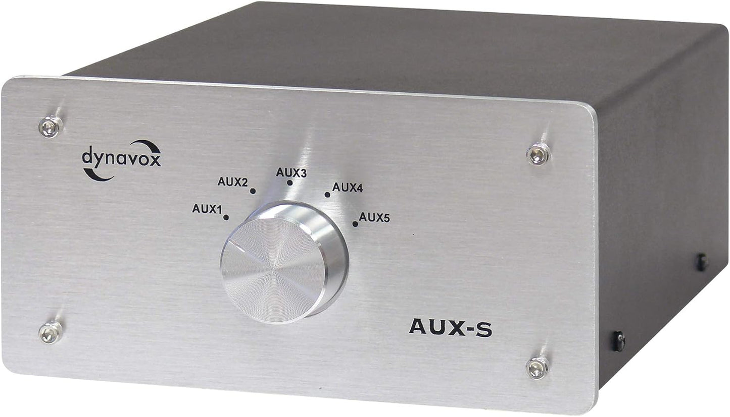 AUX-S Eingangs-Erweiterung/Umschalter, Silber