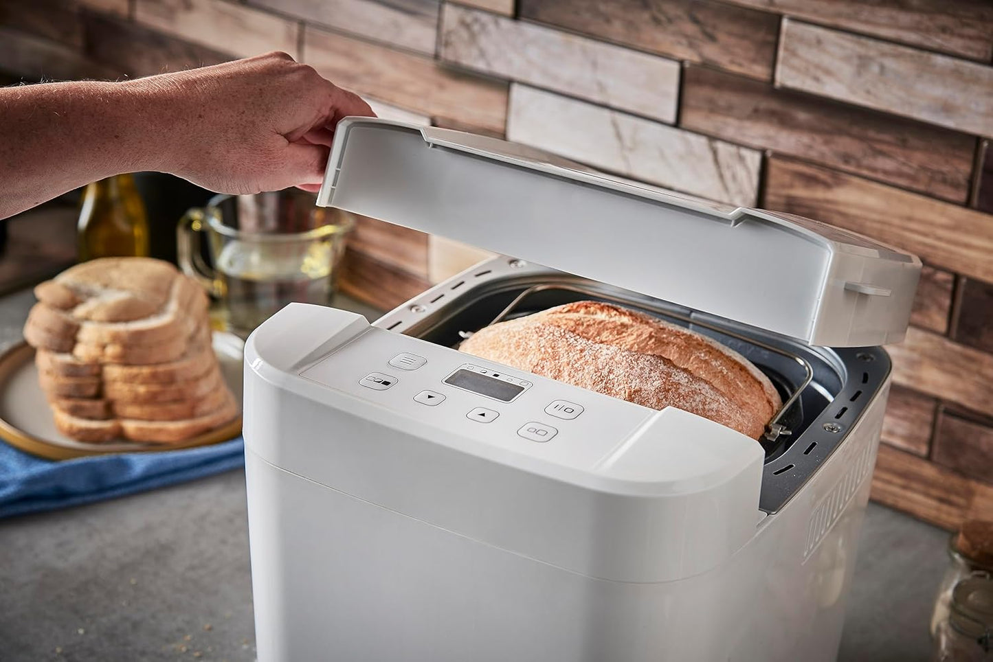 27260-56 Brotbackautomat Pro mit 12 Programmen und Timer, Brotbackautomat Pro