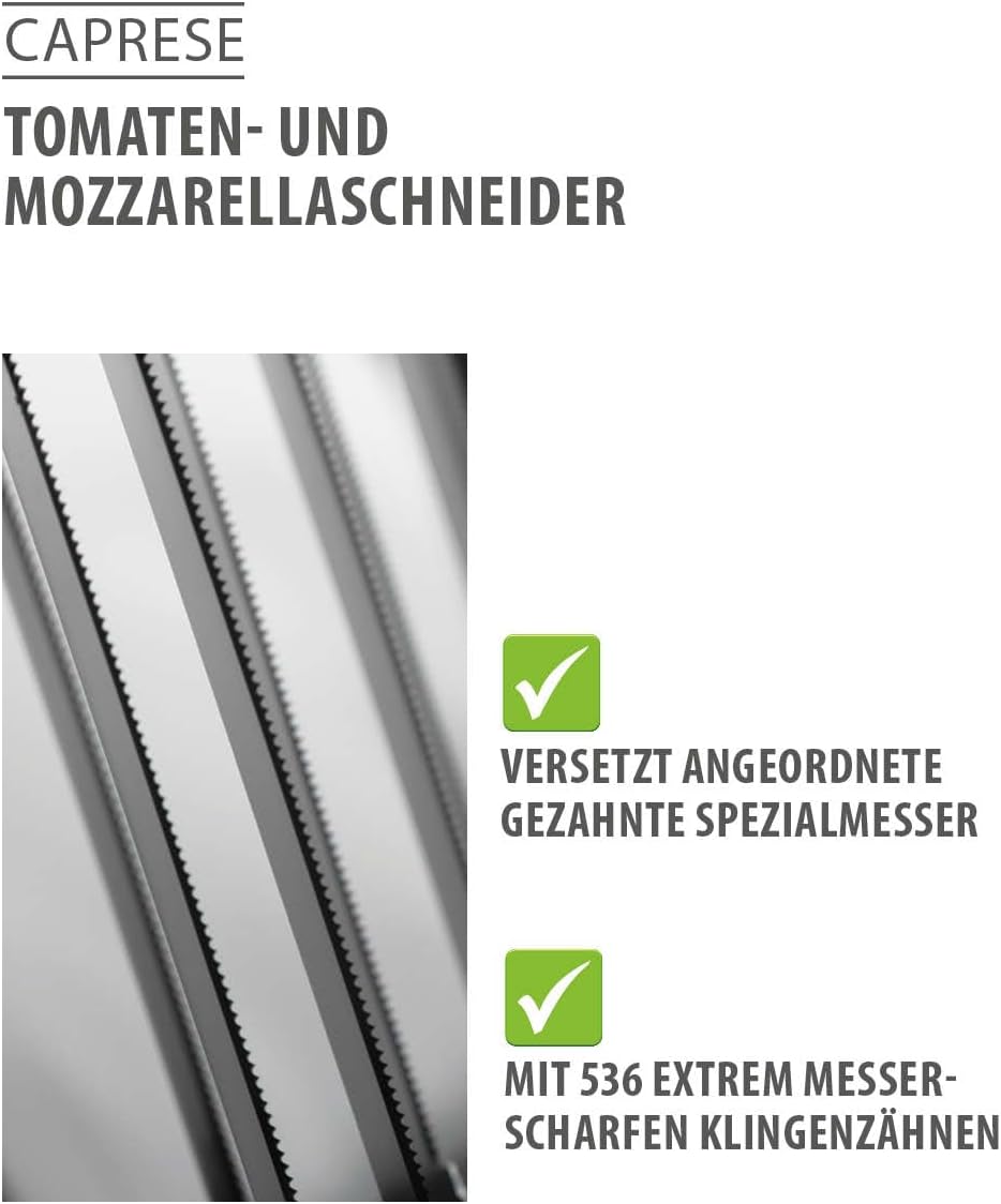 Scheibenschneider Caprese für Tomaten & Mozzarella