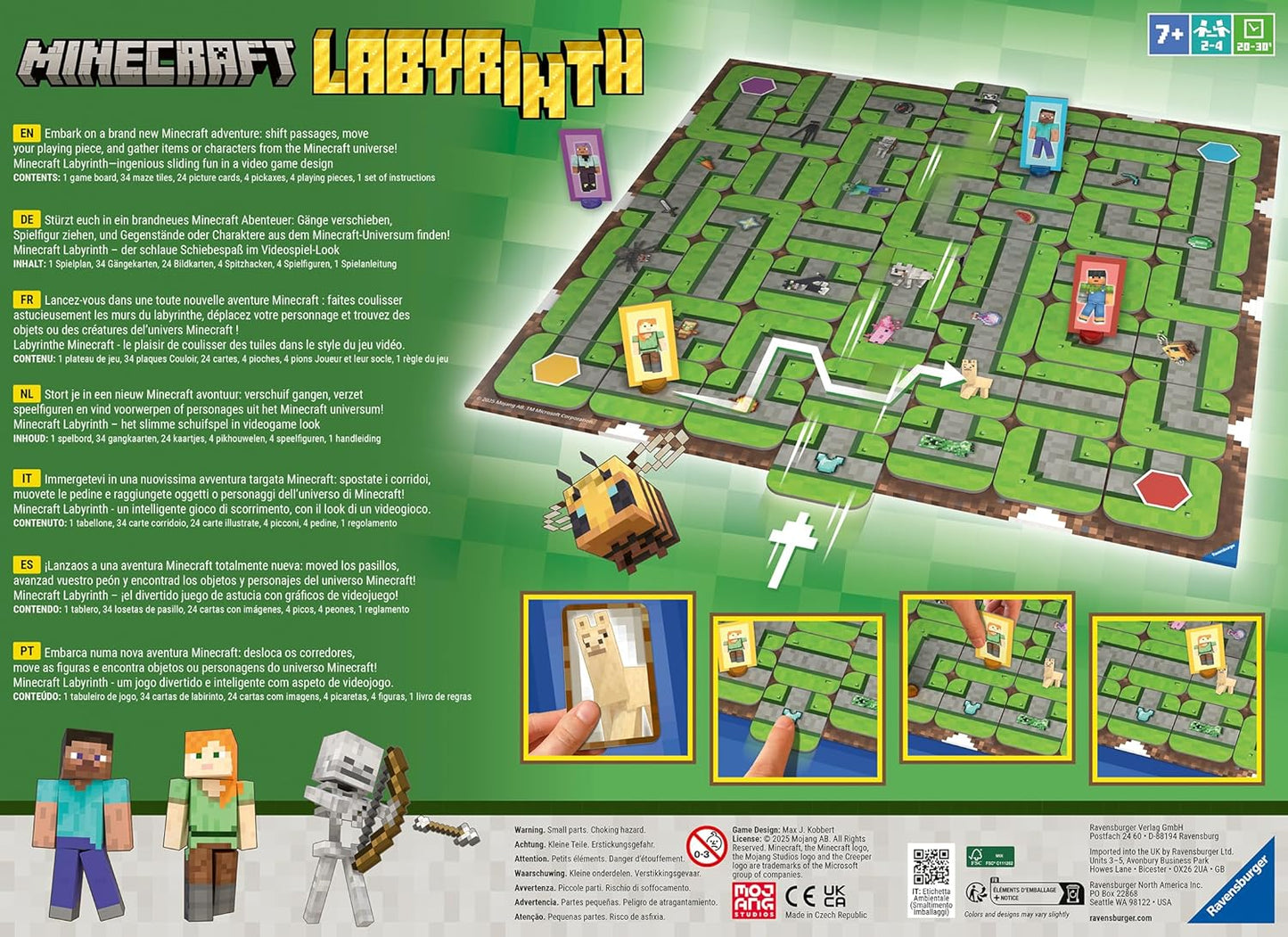 Minecraft Labyrinth Spiel, Minecraft