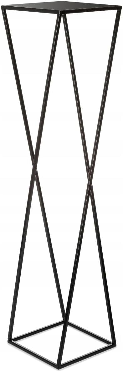 Blumenständer, 100 cm Schwarz