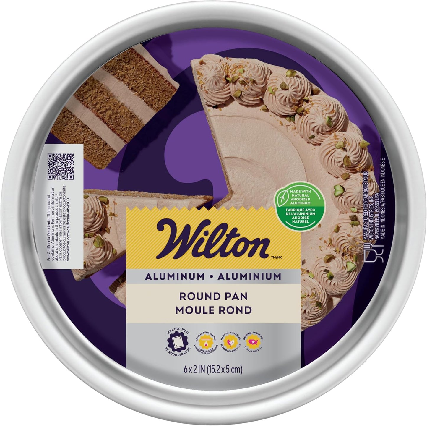 Runde Kuchenform, 15 cm, Rund, 15,2 cm Pfanne