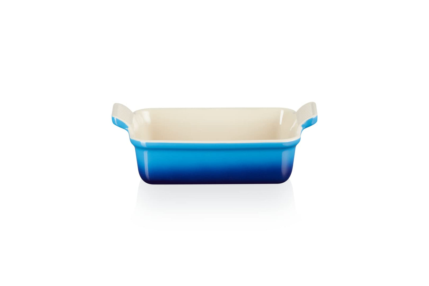 Rechteckige Auflaufform Tradition, Blau 19 cm