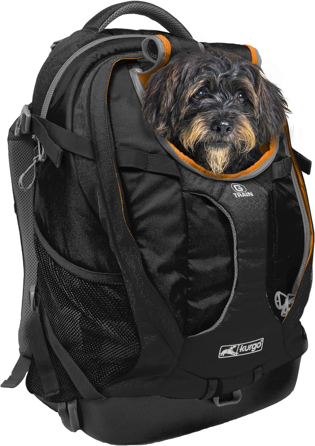 G-Train Haustierrucksack, Reduzierte Verpackung|Schwarz