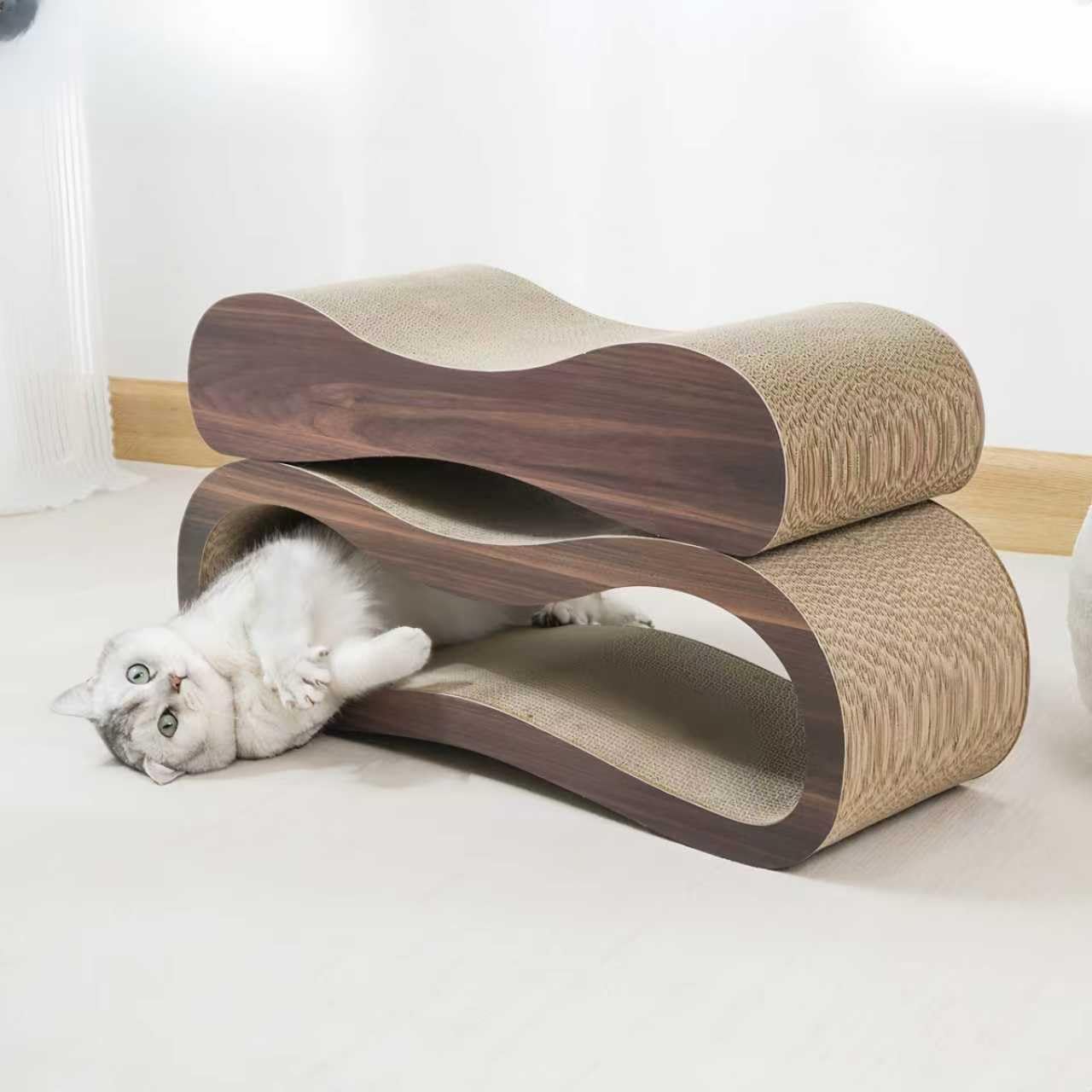 2-in-1 Katzenkratzbrett