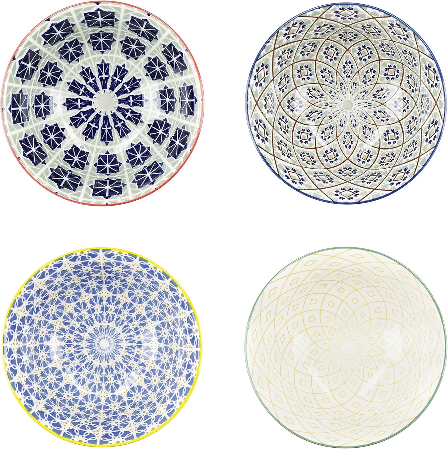 4-teiliges Müslischalen-Set, Welt der Aromen