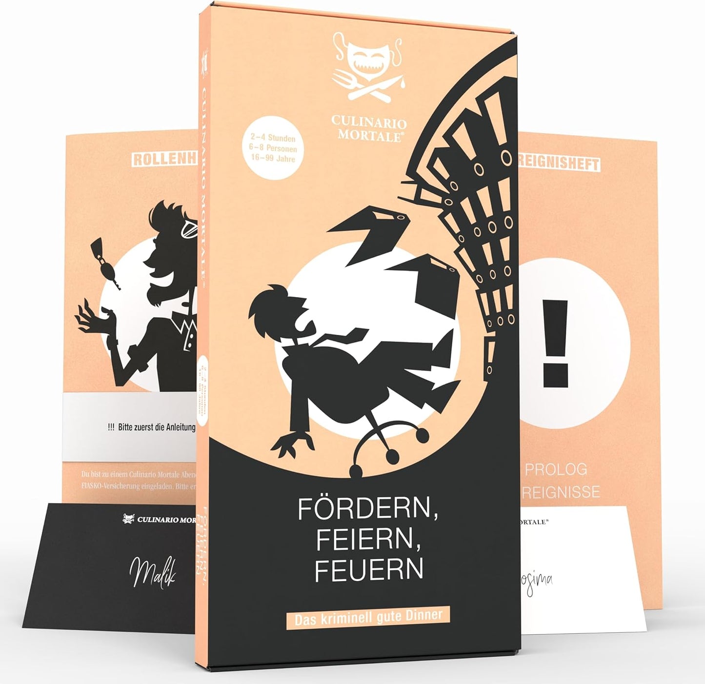 Fördern, Feiern, Feuern - Krimidinner