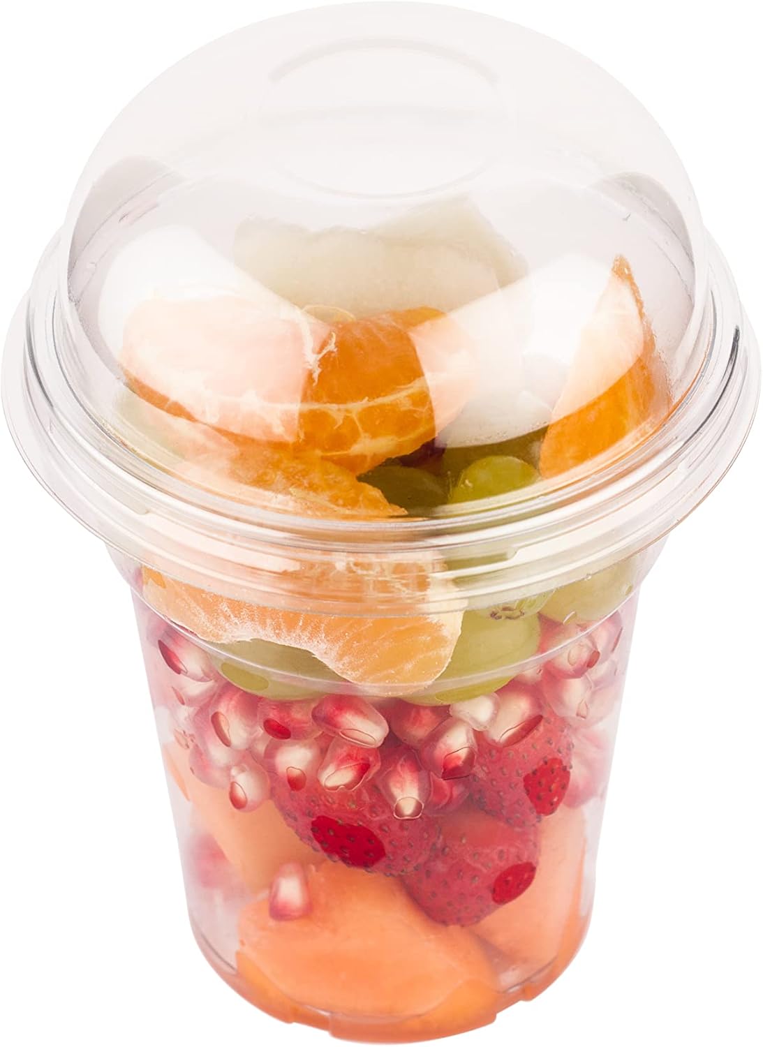 1000x Klarsicht Obstbecher