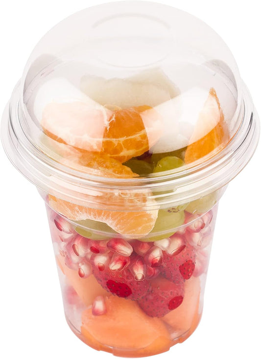1000x Klarsicht Obstbecher