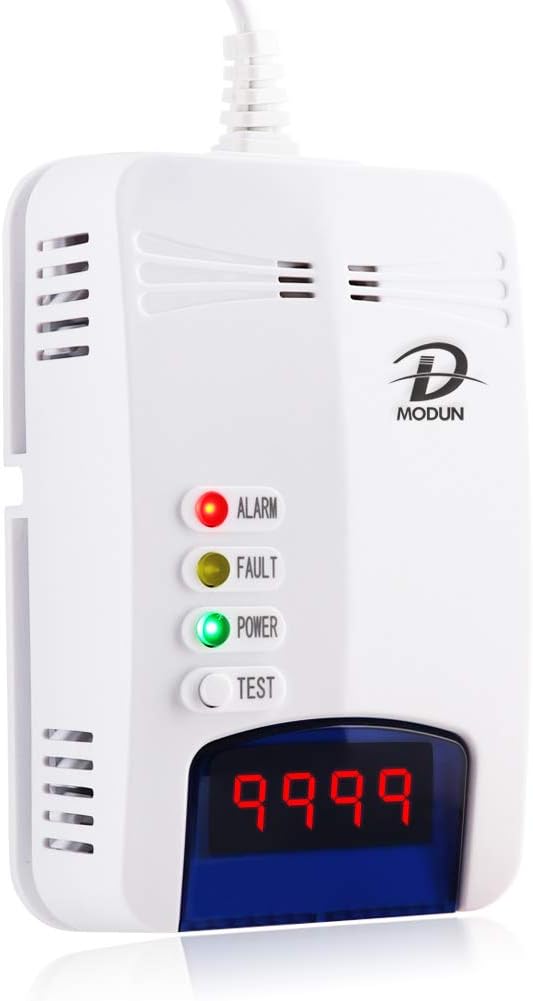 Gasmelder mit akustischem Alarm und LED Anzeige