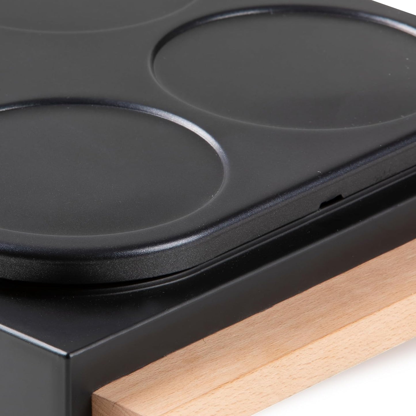 Pancake Maker inklusive Teiglöffel, Wooden finish