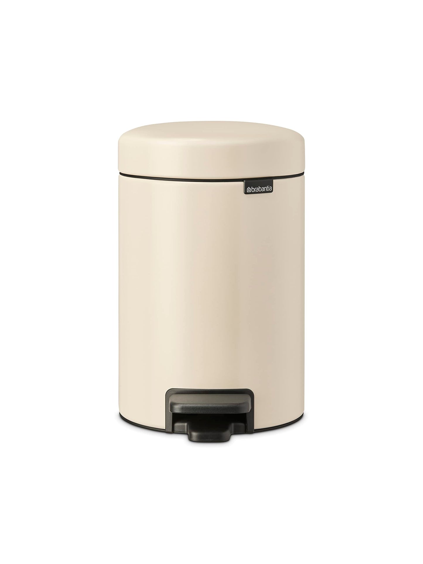 NewIcon Treteimer mit Soft-Close-Deckel, 3 Liter Soft Beige
