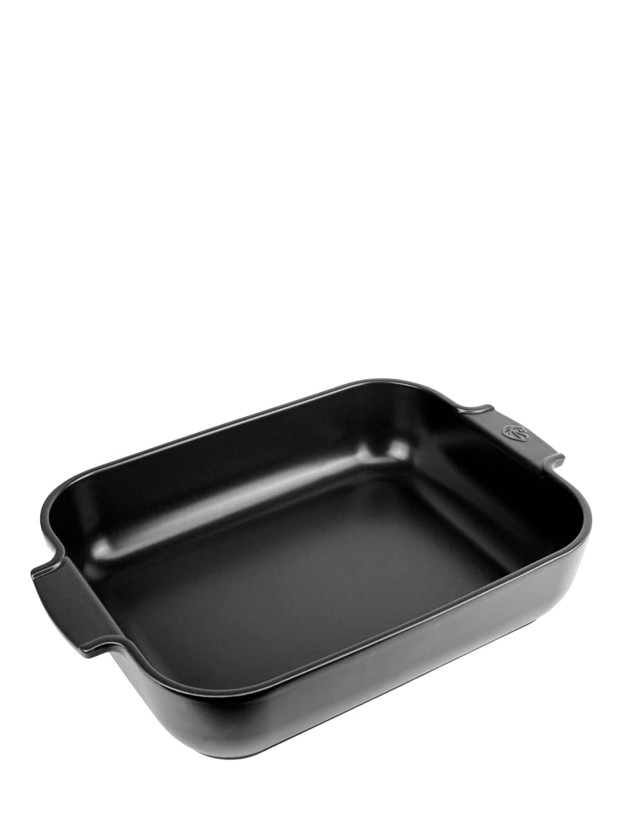 Auflaufform Appolia, Satinschwarz