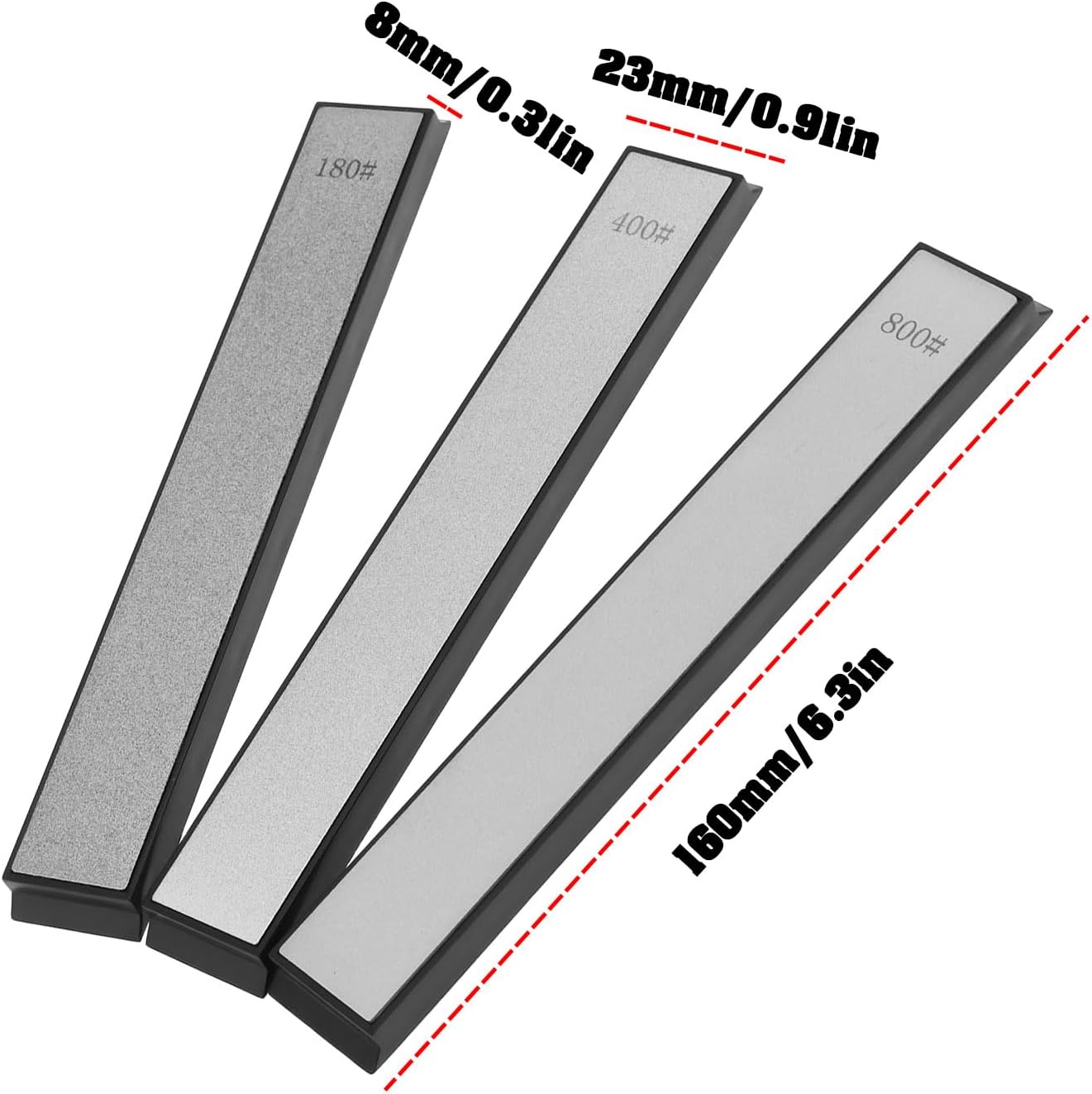 6-teiliges Diamant-Schleifstein-Set