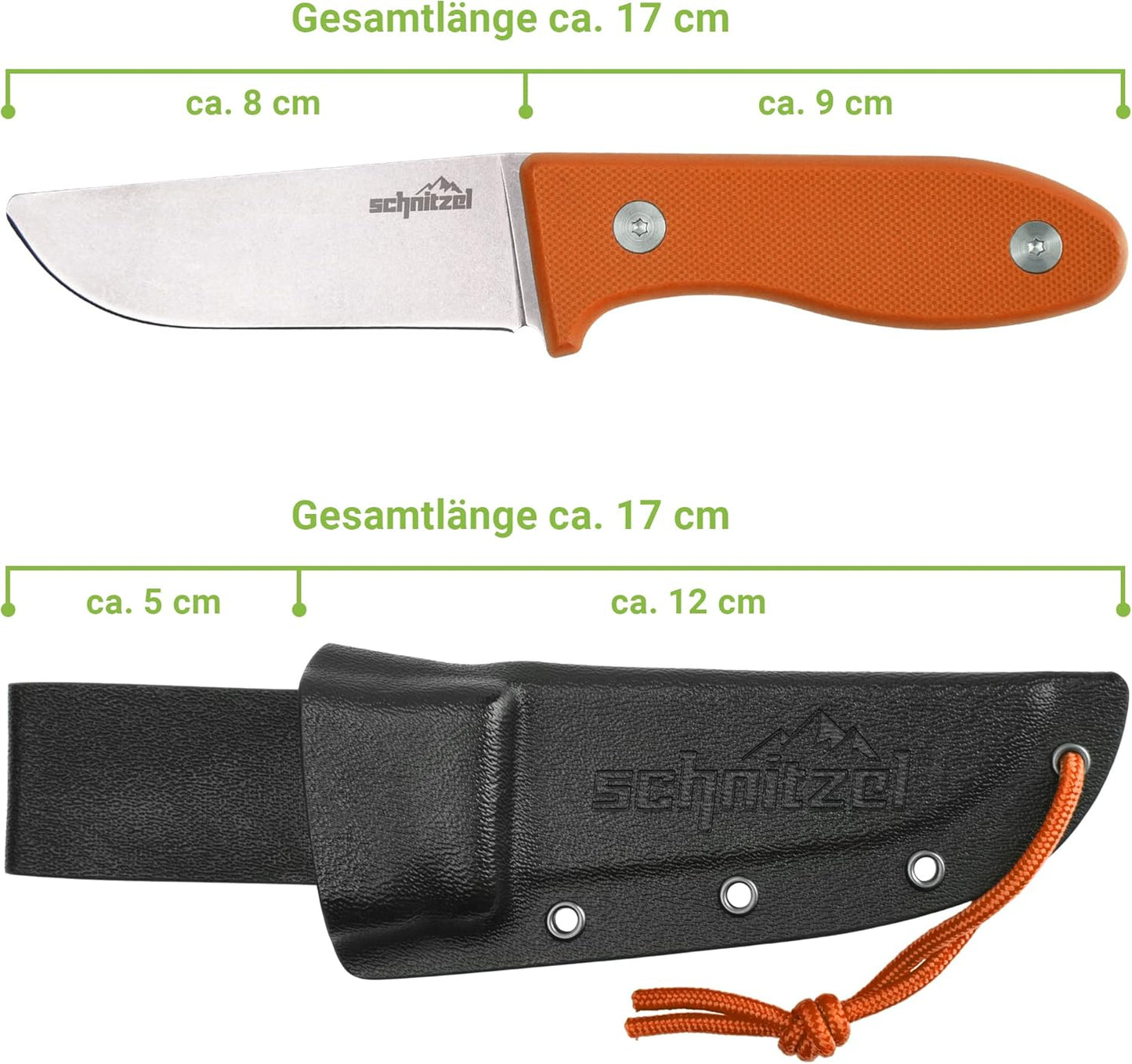Kinderschnitzmesser, Orange